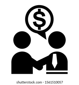 sponsor icon isolated sign symbol vector illustration - high quality black style vector icons
