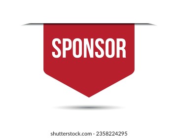 ilustración vectorial de diseño de banners rojos