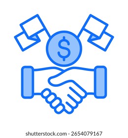Sponsorship Icon Element For Design