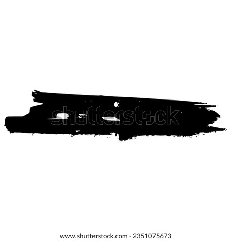 spontaneous and abstract lines, black ink