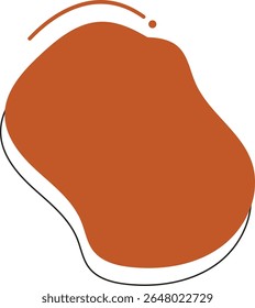 Líneas espontáneas y arte abstracto de la mano

