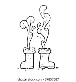 spontaneous santa combustion cartoon