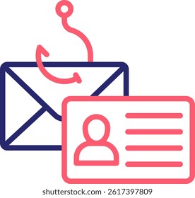 Spoofing Icon Color Vector Illustration