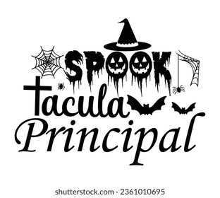 Spook tacula principal SVG, Halloween svg, Vector de Halloween, Bruja, Fantasma, Camiseta de Halloween, Calabaza, Sarcástica, Cricut, Silhouette, Hocus Pocus, Camiseta de Octubre, Vino, Maestro, Anfitrión