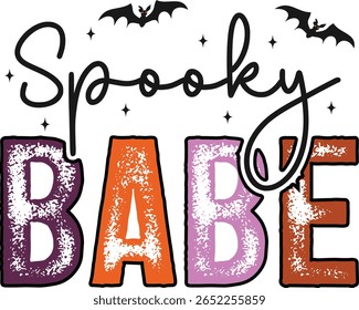 Garota assustadora , Design de Halloween