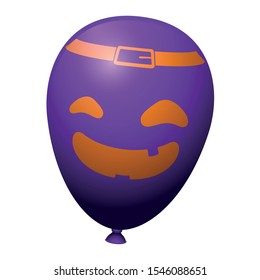 Spooky ballon for halloween. Halloween season - Vector