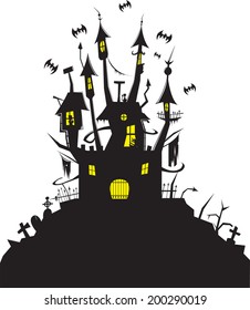 spooky castle