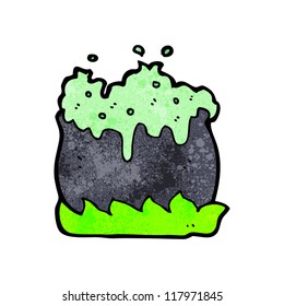 spooky cauldron cartoon
