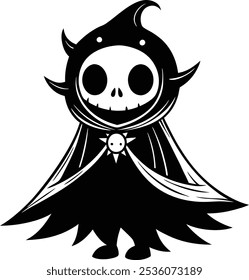 spooky character for cute ghost cartoon