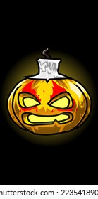 spooky and cool Halloween pumpkins for wallpaper or create a profile
