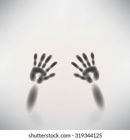 spooky diffuse silhouette