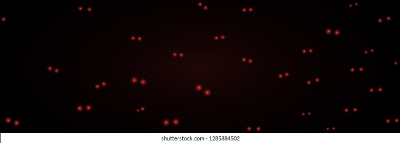 spooky eyes in the dark background - Vector illustration