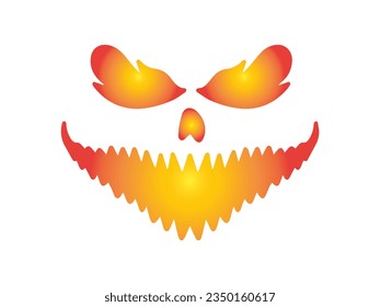 Spooker Gesichtskürbis oder Geisterhaus