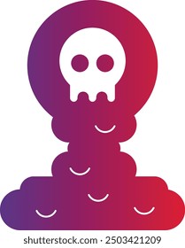 Spooky Fog Icon and Illustration for Halloween and Haunted-Themed Designs