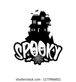 Spooky fun with typography design vector 