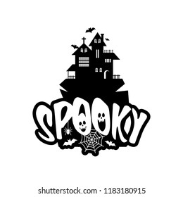 Spooky fun with typography design vector 