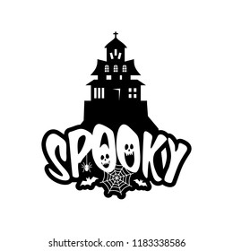 Spooky fun with typography design vector 