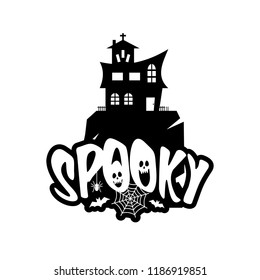 Spooky fun with typography design vector 