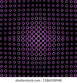 Spooky geometric halloween pattern abstract