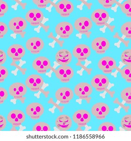 Spooky geometric halloween pattern abstract