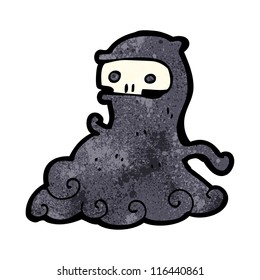 spooky ghost cartoon