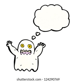 spooky ghost cartoon