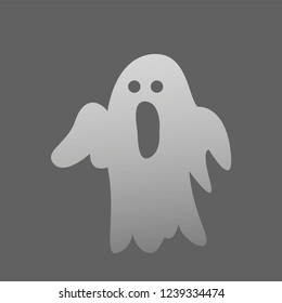 Spooky Ghost Illustration