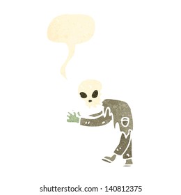 spooky ghoul cartoon character