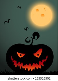Spooky Halloween background