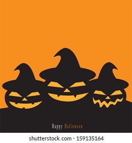 Spooky Halloween background 
