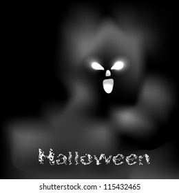 Plano de fundo assustador do Halloween. EPS 10.