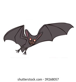 Spooky Halloween Bat