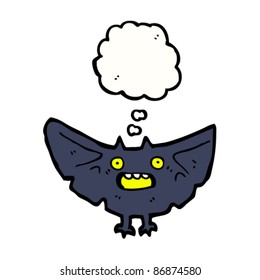 spooky halloween bat