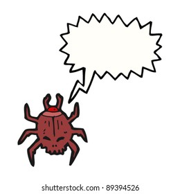 spooky halloween beetle cartoon spooky halloween beetle cartoon