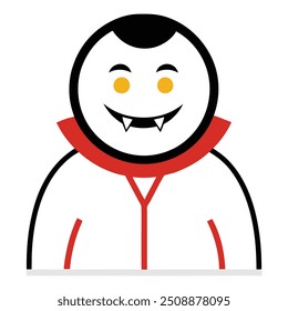 Spooky Halloween Character Vector Illustration