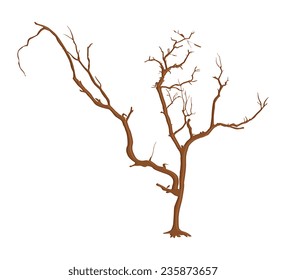 Spooky Halloween Dead Tree