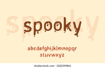 Spooky Halloween DIsplay Typeface Font