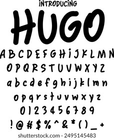 Spooky Halloween font typography vector illustration featuring eerie and playful letters. Perfect for Halloween posters, invitations, and decorations. Ideal for your haunted holiday projects.