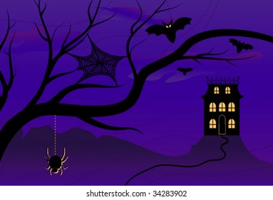 Spooky Halloween House