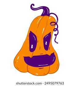 Spooky Halloween Jack O Lantern Pumpkin