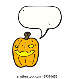 espeluznante caricatura de halloween lantern