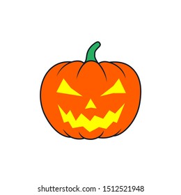 The spooky halloween pumpkins, spooky pumpkins