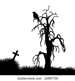 Spooky Halloween Scene