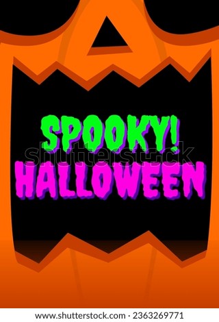 Spooky Halloween Screaming Pumpkin Face Invitation Card Template : Elevate your Halloween party with our invitation template. A grinning, sinister pumpkin face. A night filled with screaming Jack.