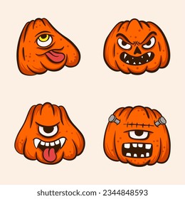 Spooky Halloween Stickers for Halloween character collection