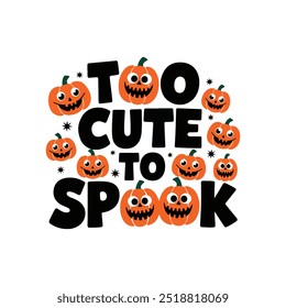 spooky Halloween Typography  t shirt design