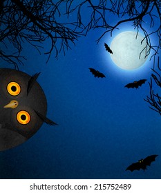 spooky halloween vector