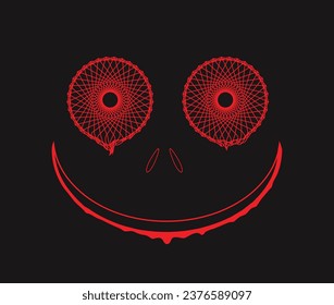 A spooky halloween vector design for various usages