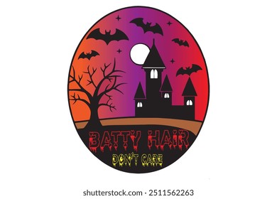 Spooky Halloween vector featuring pumpkins, ghosts, and bats. Perfect for seasonal designs, party invites, and themed decorations.