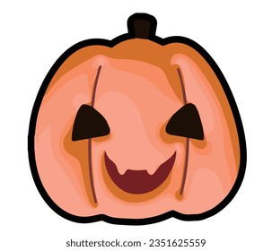 Material gráfico espeluznante de Jack O'Lantern